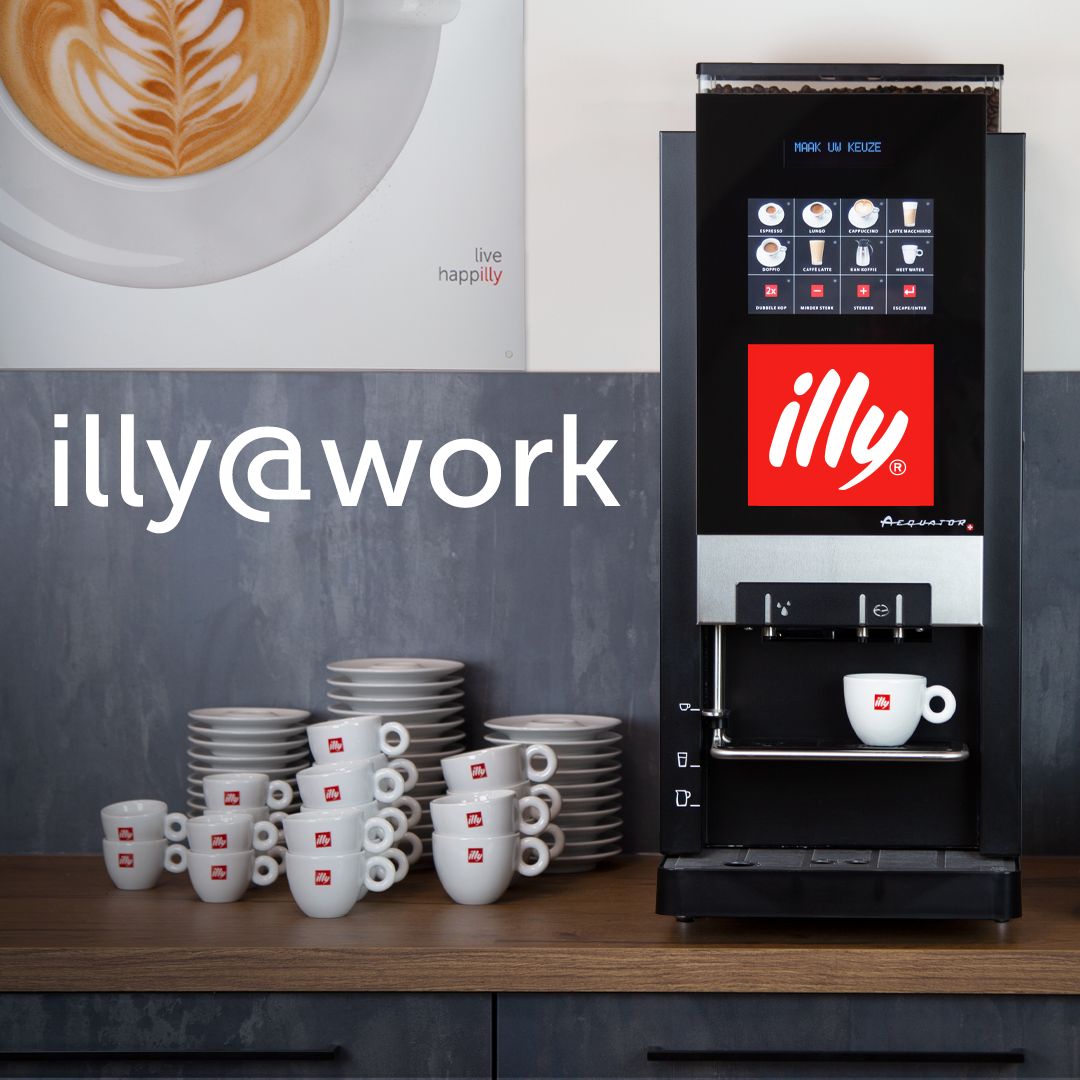 illy branded Aequator | Illy koffie op het werk | KoffiePartners