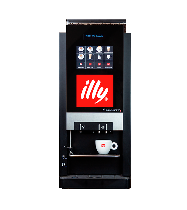 hoofdzakelijk inhoudsopgave Vier illy branded Aequator | Breng Italië naar kantoor! | KoffiePartners