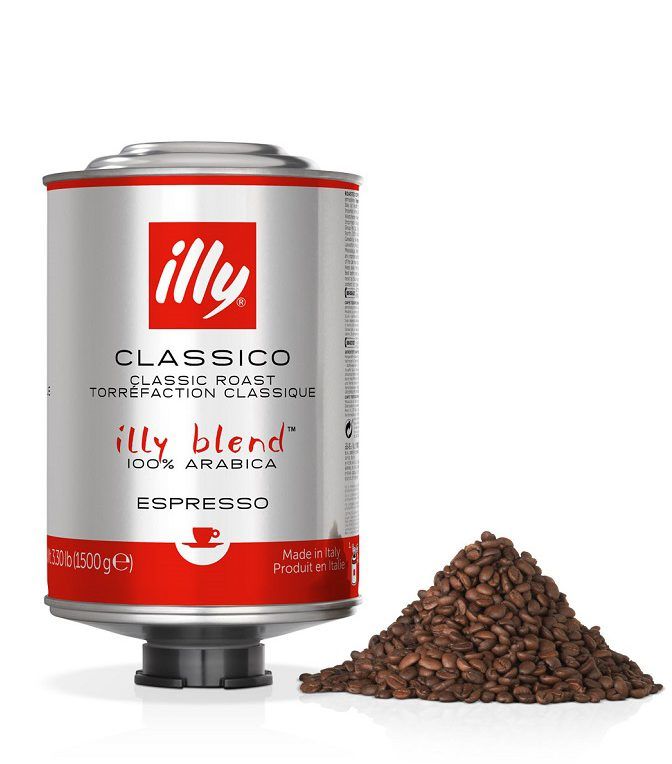 Illy Classico Espresso 1,5 kg blik| KoffiePartners