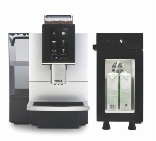 Yunio X41 koffiemachine + melkkoeler | KoffiePartners