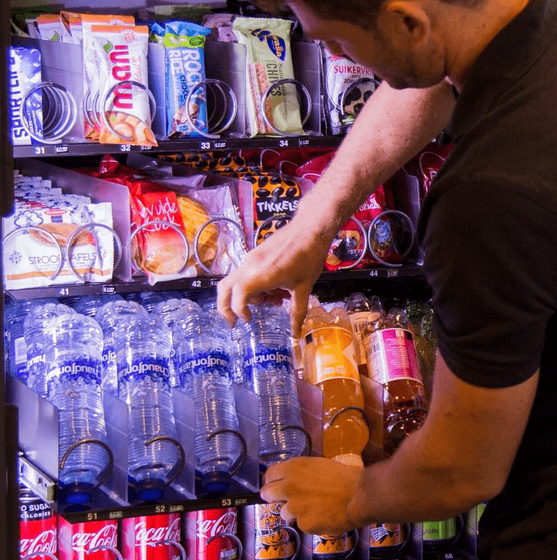 Optie huren vendingmachine | KoffiePartners