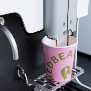 Redbeans Beanmachine XL Touch | koffiemachine uitloop | KoffiePartners
