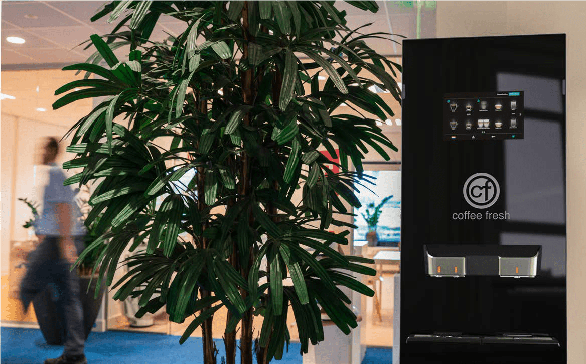 Coffee Fresh 1340 sfeer zakelijke koffiemachine | KoffiePartners