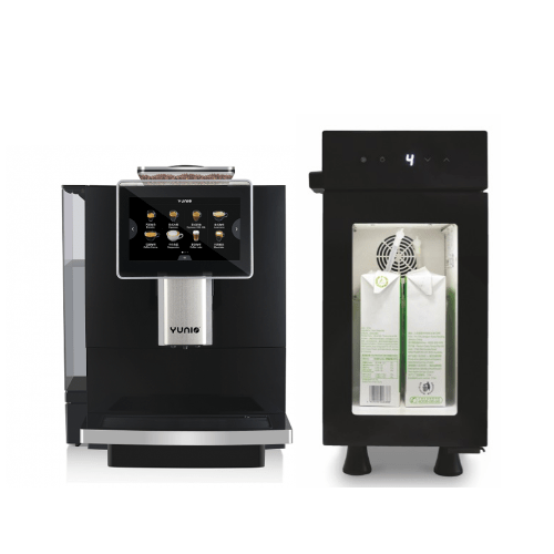 Yunio X20 met melkkoeler | KoffiePartners