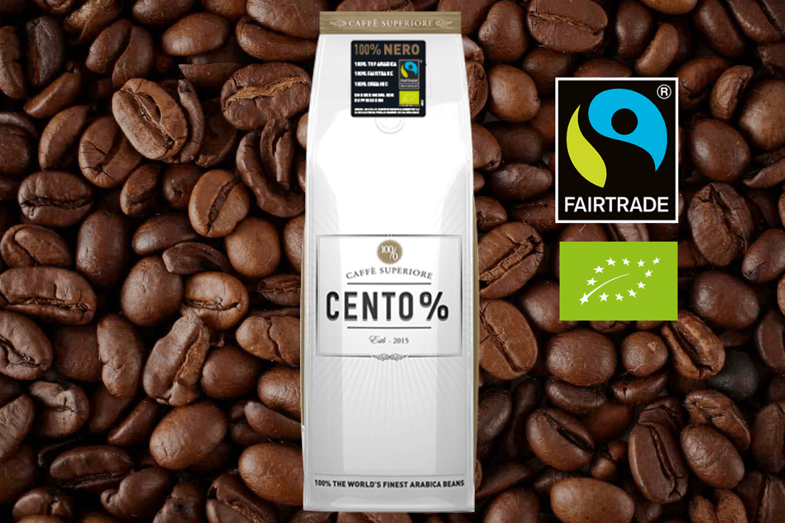 Cento Nero espressobonen KoffiePartners