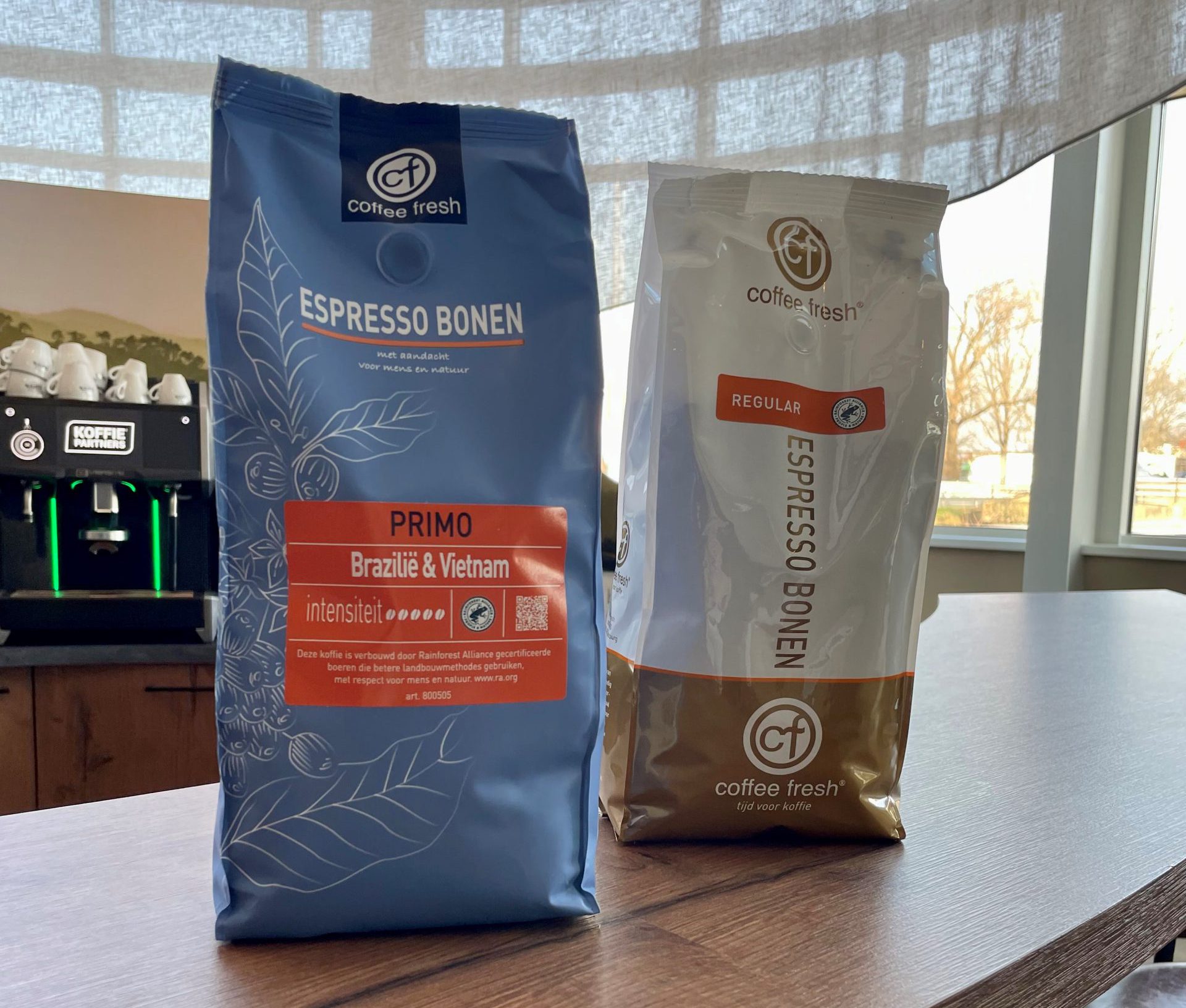 Coffee Fresh nieuwe verpakking Primo | KoffiePartners